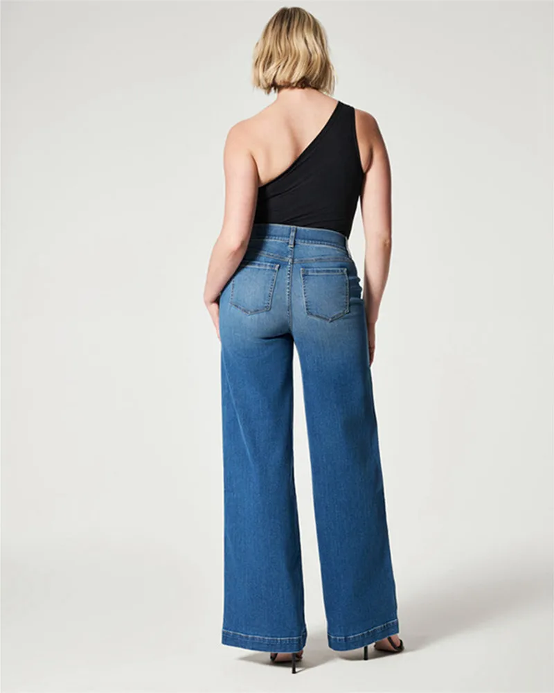 Ripped jeans High Waist Hole Women Trousers Club Outfits 2023 Street trendy feet pants light-colored Sexy Hollow out denim Pant - Image 3