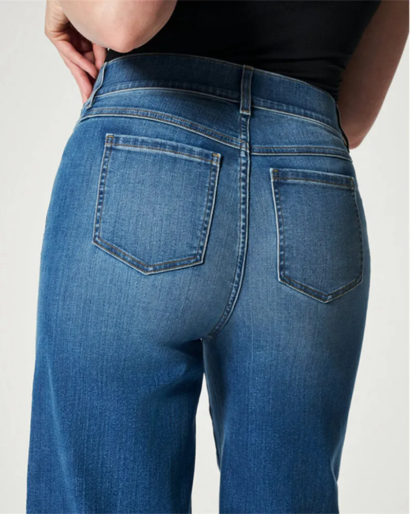 Ripped jeans High Waist Hole Women Trousers Club Outfits 2023 Street trendy feet pants light-colored Sexy Hollow out denim Pant - Image 5