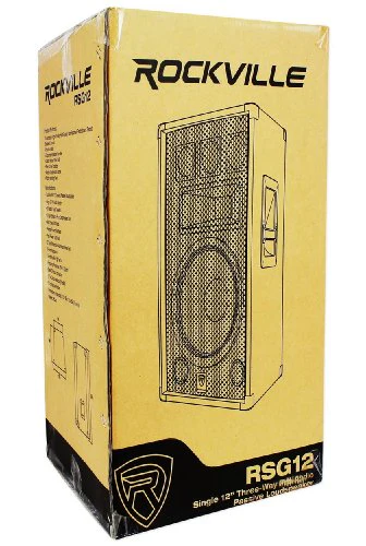 Rockville (2) RSG12 12 3-Way 1000 Watt 8-Ohm Passive DJ/Pro Audio PA Speaker - Image 3