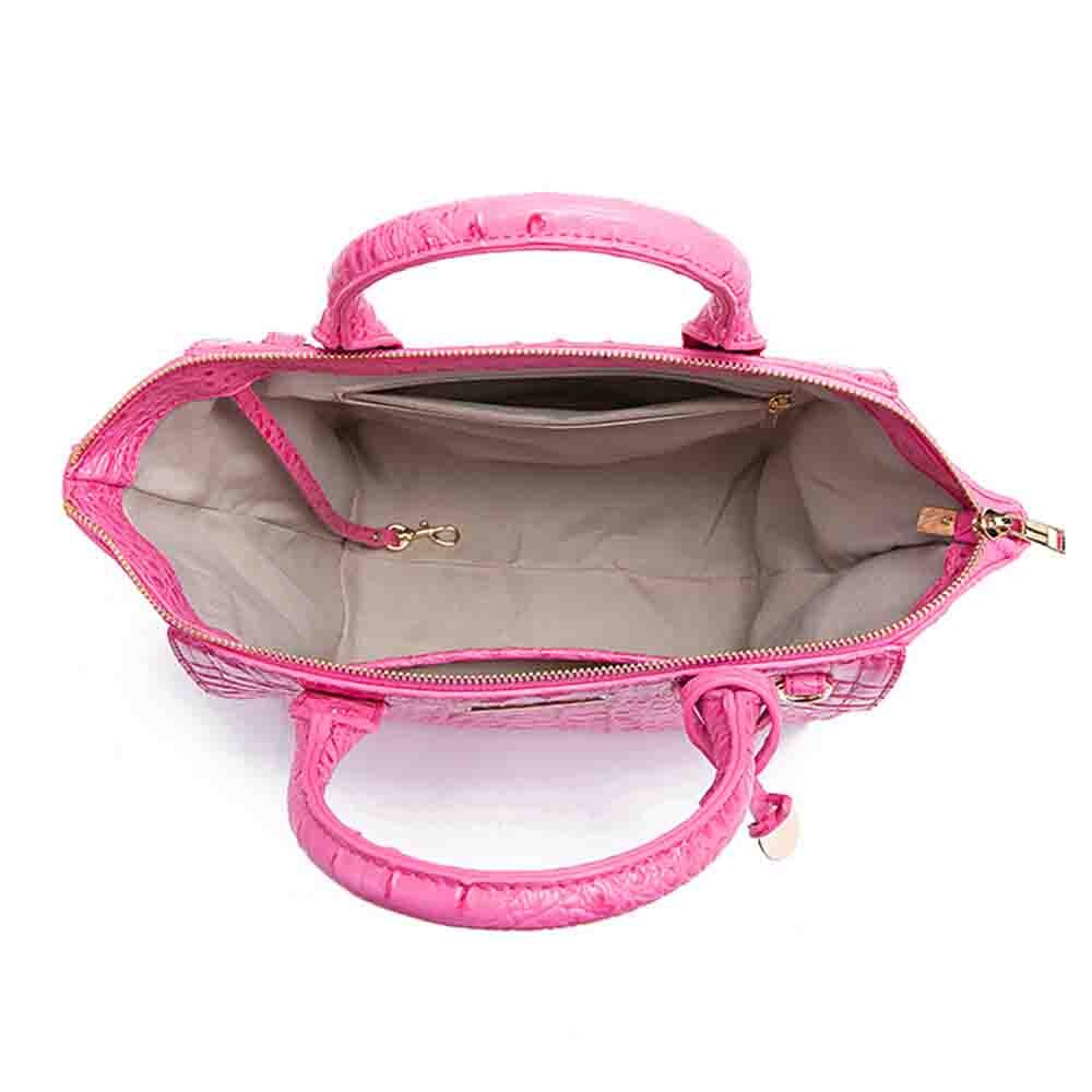 Roomy Women Tote Bag Crocodile Bag European and American Style Luxury PU Leather Crossbody Messenger Handbag Black 2022 New - Image 10