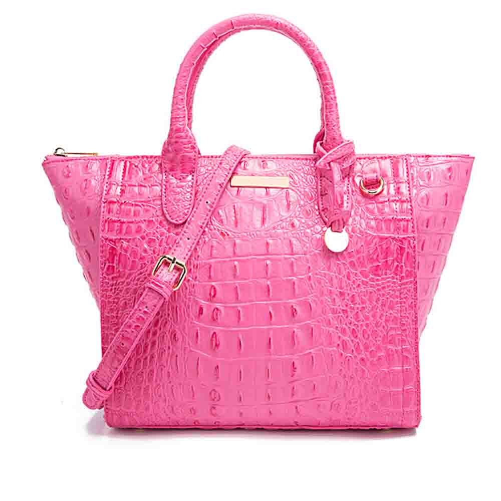 Roomy Women Tote Bag Crocodile Bag European and American Style Luxury PU Leather Crossbody Messenger Handbag Black 2022 New - Image 11