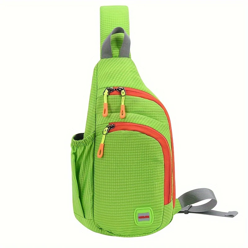 Rugged Waterproof Nylon Waist Pack - Stylish Sling Bag with Secure Zipper Compartment & Handy Side Pocket for Outdoor Adventures - Image 12
