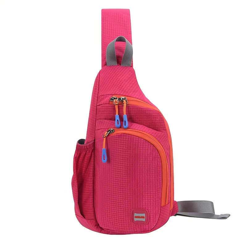 Rugged Waterproof Nylon Waist Pack - Stylish Sling Bag with Secure Zipper Compartment & Handy Side Pocket for Outdoor Adventures - Image 15