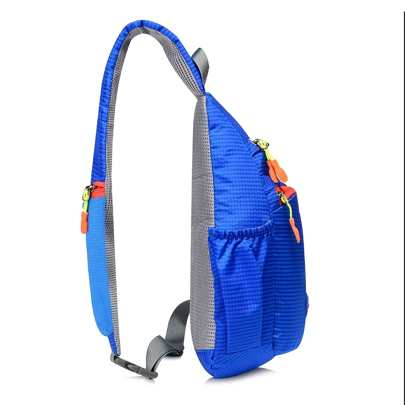 Rugged Waterproof Nylon Waist Pack - Stylish Sling Bag with Secure Zipper Compartment & Handy Side Pocket for Outdoor Adventures - Image 9