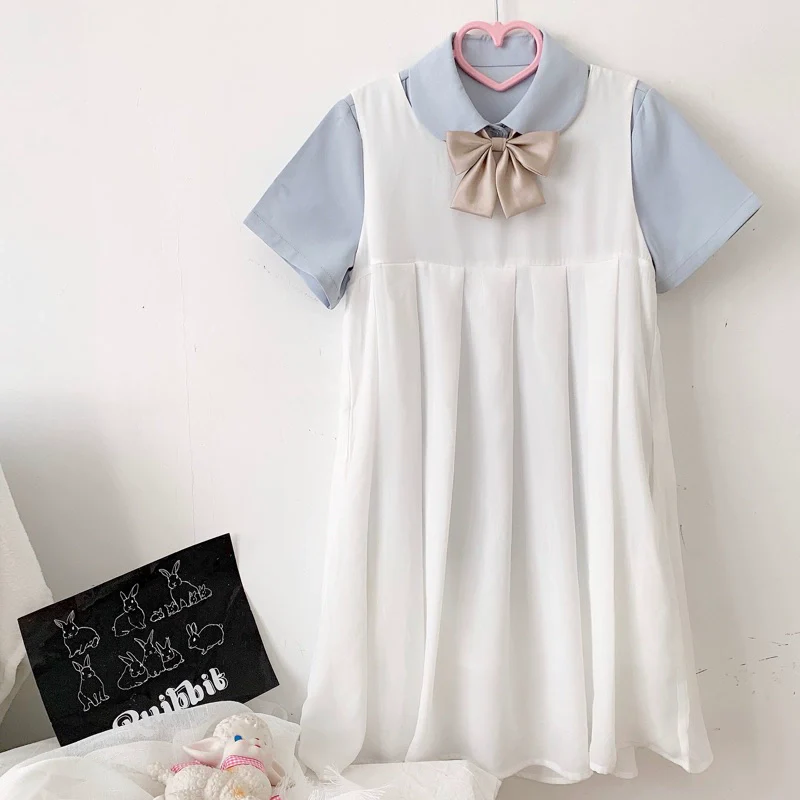 Ruibbit Original Mid-Length Strap Uniform Sundress - Image 10