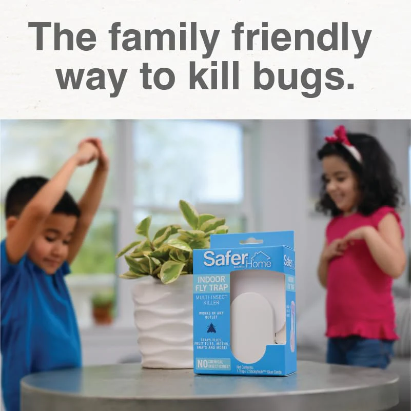Safer Home SH502 Indoor Plug-In Fly Trap for Flies, Fruit Flies, Moths, Gnats, and Other Flying Insects – 400 Sq Ft of Protection - Image 3