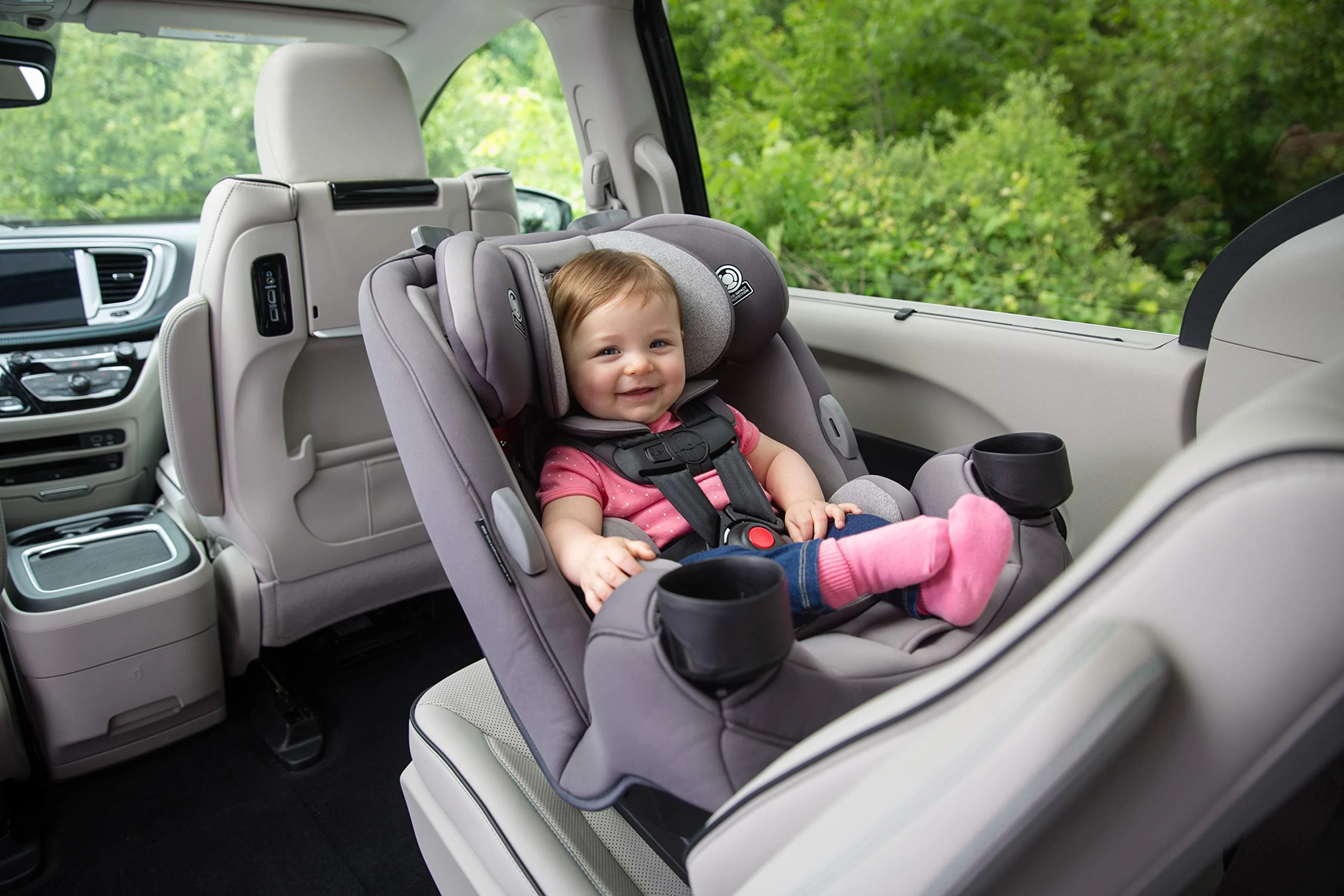 Safety 1st Grow and Go All-in-One Convertible Car Seat, Rear-facing 5-40 pounds, Forward-facing 22-65 pounds, and Belt-positioning booster 40-100 pounds, Harvest Moon - Image 9