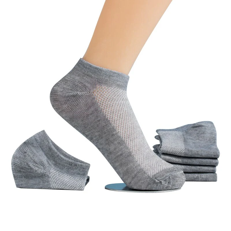 Sale! 8 Pairs Lot Solid Mesh Women's Short Socks Invisible Ankle Socks Pack Ladies Spring Summer Breathable Thin Boat Socks Set - Image 11