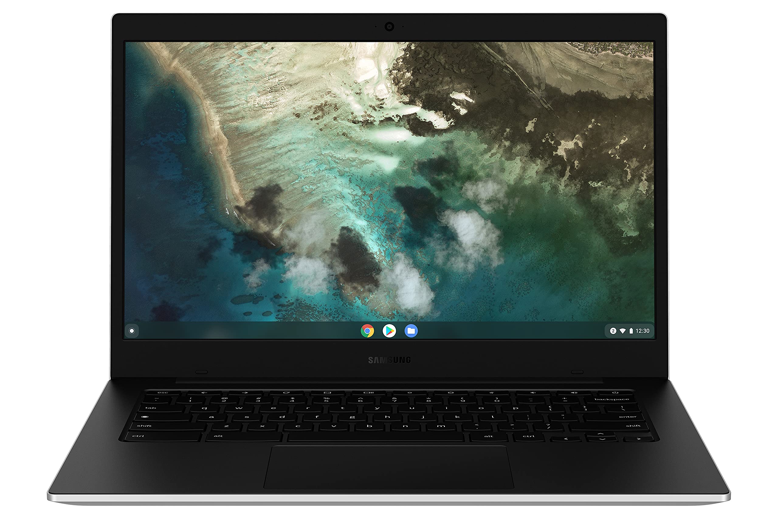 SAMSUNG Galaxy Chromebook Go 14" Laptop Computer, Wi-Fi, Lightweight Slim Durable Design, 12-Hour-Battery, 4GB Memory, 32GB eMMC, Silver/Black - Image 9