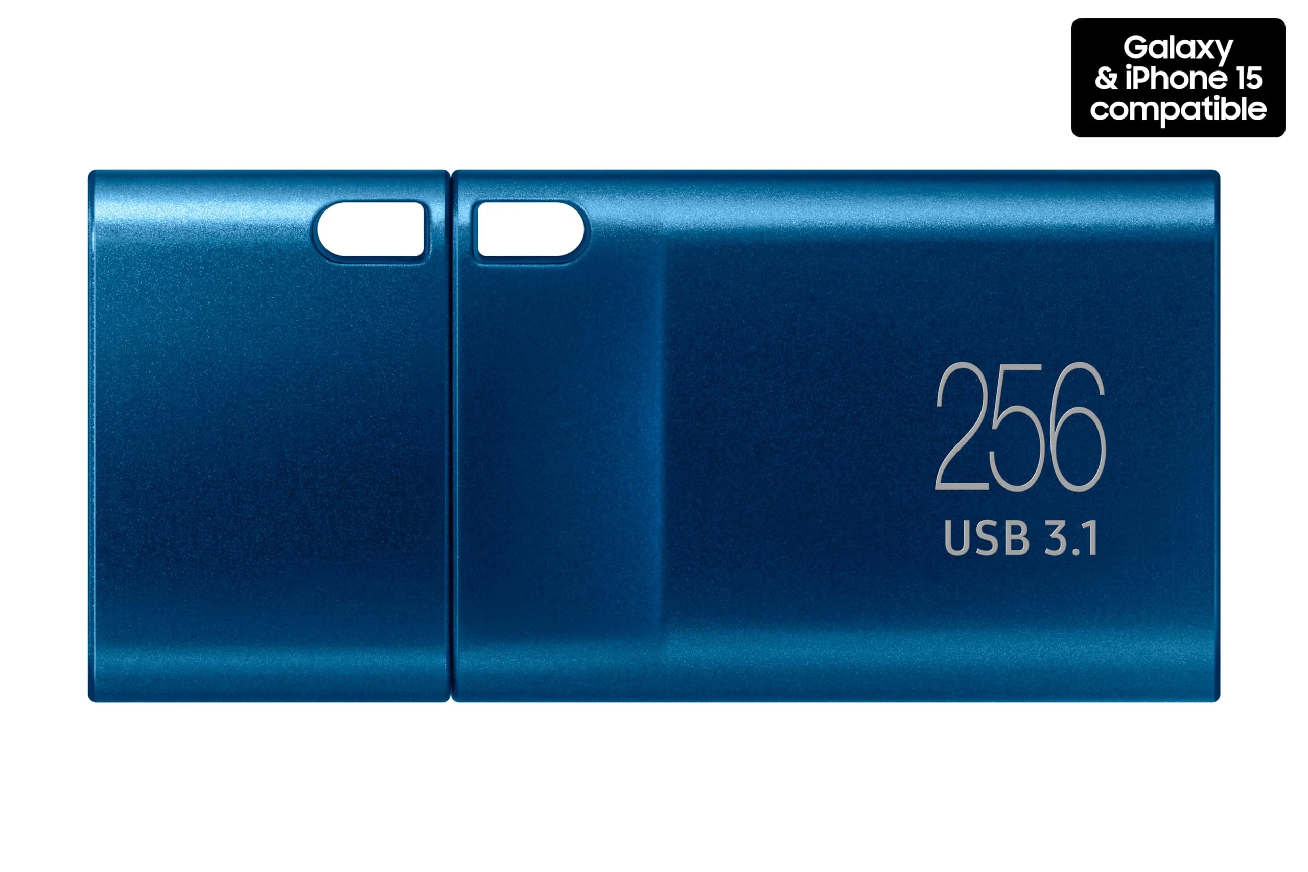 Samsung Type-C™ USB Flash Drive, 256GB, Transfers 4GB Files in 11 Secs w/Up to 400MB/s 3.13 Read Speeds, Compatible w/USB 3.0/2.0, Waterproof, 2022, Blue, MUF-256DA/AM - Image 7