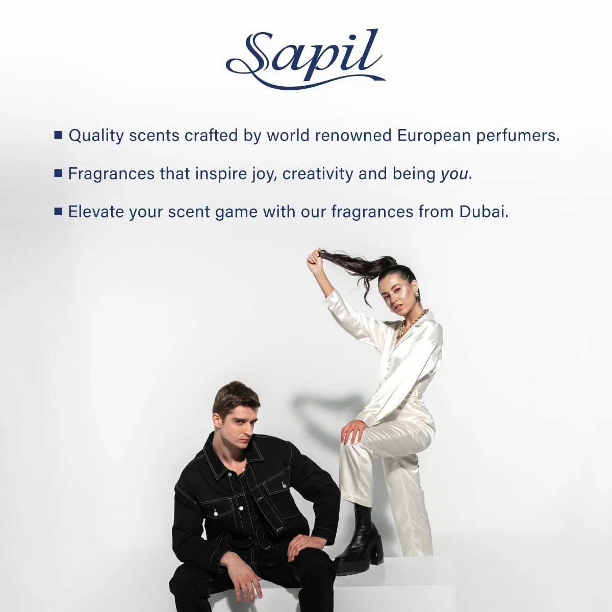 Sapil Perfumes “Bound for Men” Long-lasting, enticing scent for every day from Dubai Oriental Spicy scent EDT spray fragrance 3.4 Oz (100 ml) - Image 2