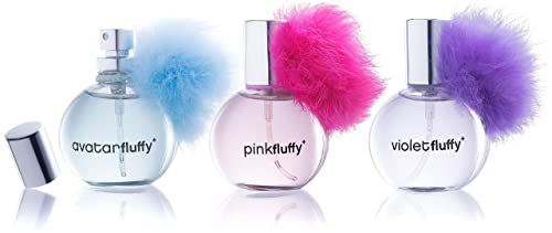 SCENTED THINGS Showgirl Body Spray Girl Perfume Set | Little Girls to Teen Girl Gifts, Girl Birthday Gift, Body Mist Perfume Set with Fur Pom-Pom Puff Ball | Fashion Collection (3 Piece Set) - Image 5
