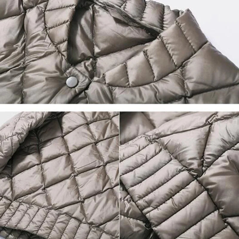 SEDUTMO Winter Women Down Jackets Ultra Light Duck Down Coat Short Puffer Jacket  Autumn Parkas ED039 - Image 5
