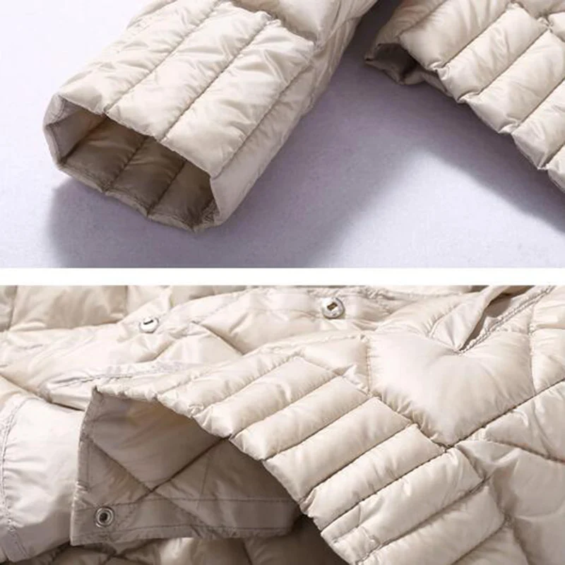 SEDUTMO Winter Women Down Jackets Ultra Light Duck Down Coat Short Puffer Jacket  Autumn Parkas ED039 - Image 6