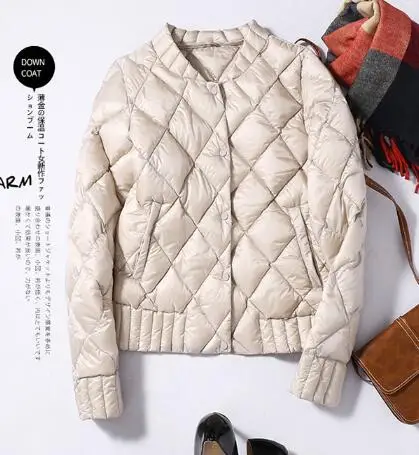 SEDUTMO Winter Women Down Jackets Ultra Light Duck Down Coat Short Puffer Jacket  Autumn Parkas ED039 - Image 7