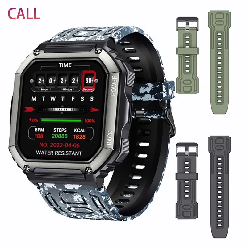 SENBONO 3ATM IP68 Waterproof Smart watch Men Women Fitness Tracker Blood Pressure Monitor Outdoor Sport Dial Call Smartwatch Men - Image 11