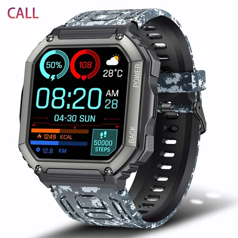 SENBONO 3ATM IP68 Waterproof Smart watch Men Women Fitness Tracker Blood Pressure Monitor Outdoor Sport Dial Call Smartwatch Men - Image 3