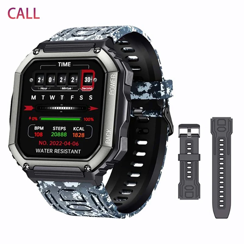 SENBONO 3ATM IP68 Waterproof Smart watch Men Women Fitness Tracker Blood Pressure Monitor Outdoor Sport Dial Call Smartwatch Men - Image 4