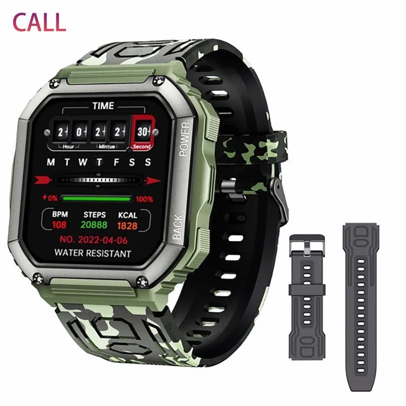 SENBONO 3ATM IP68 Waterproof Smart watch Men Women Fitness Tracker Blood Pressure Monitor Outdoor Sport Dial Call Smartwatch Men - Image 5