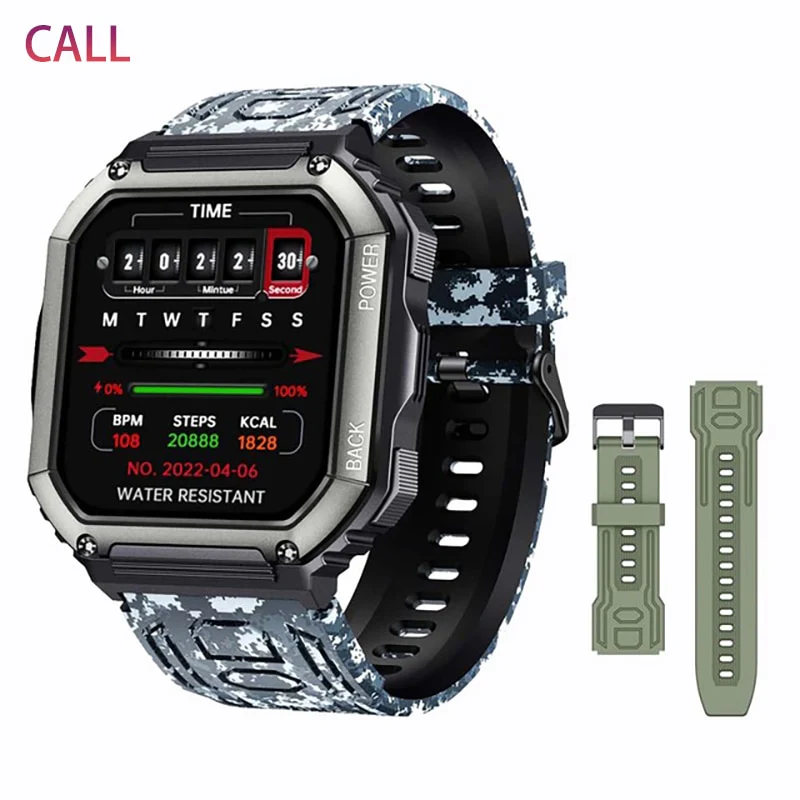SENBONO 3ATM IP68 Waterproof Smart watch Men Women Fitness Tracker Blood Pressure Monitor Outdoor Sport Dial Call Smartwatch Men - Image 6