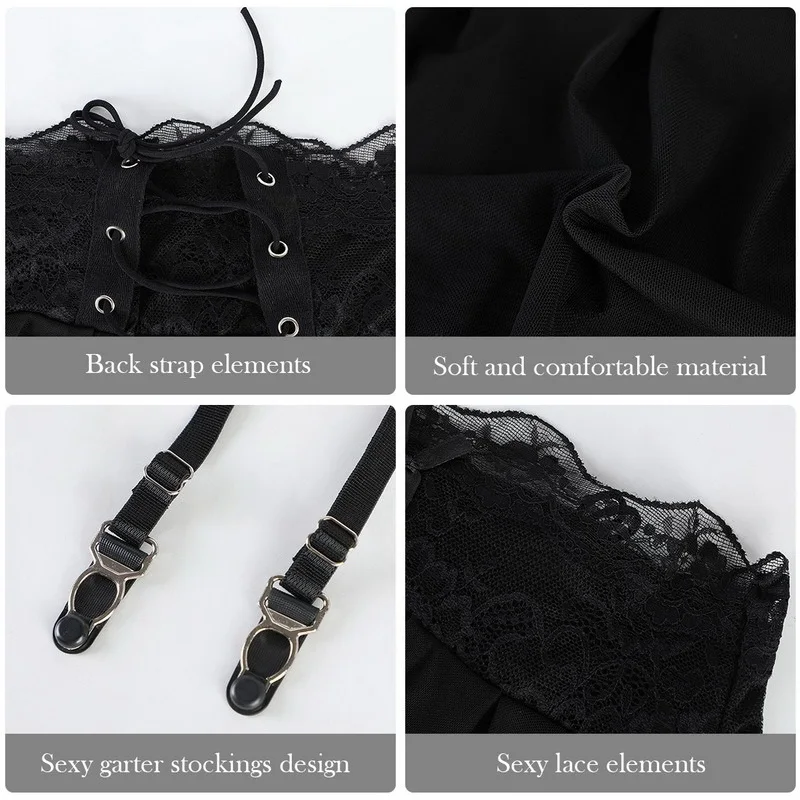 Sexy Erotic Lingerie For Girl Role-playing Suit Transparent Exotic Mini Skirt Women Schoolgirl Cosplay Sexy Costume Sex Dress - Image 9