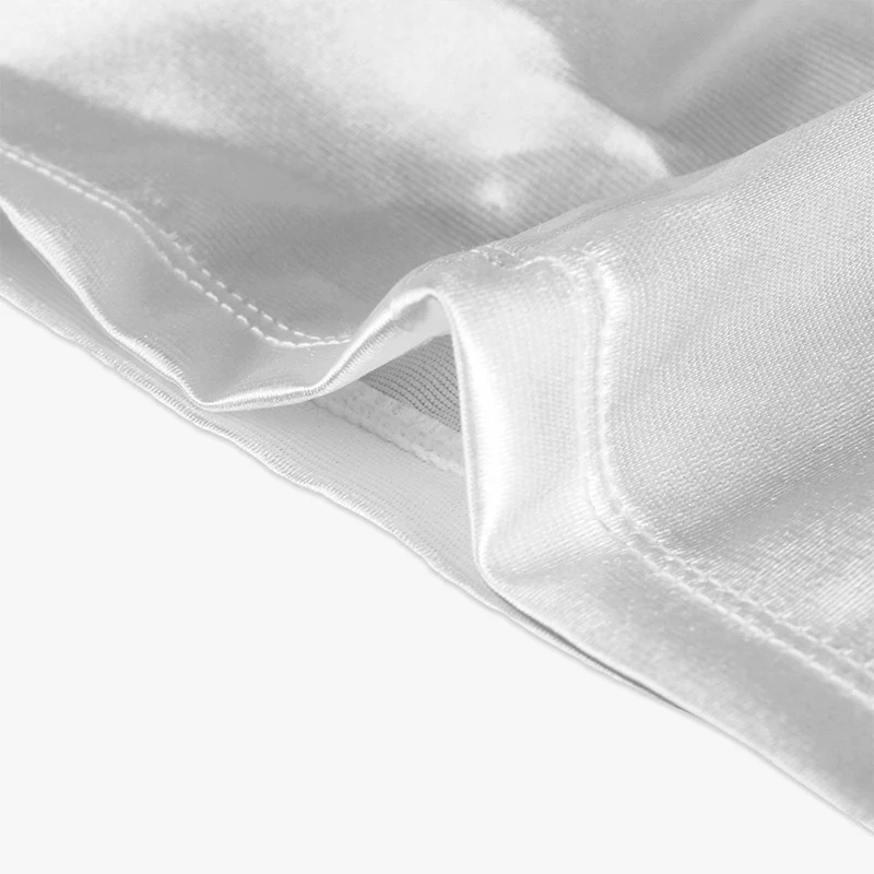 Sexy Satin Crop Tops Women Wireless Bralette Crochet Top Female Spaghetti Strap T-shirt Cropped With Chest Padded Camisole - Image 5