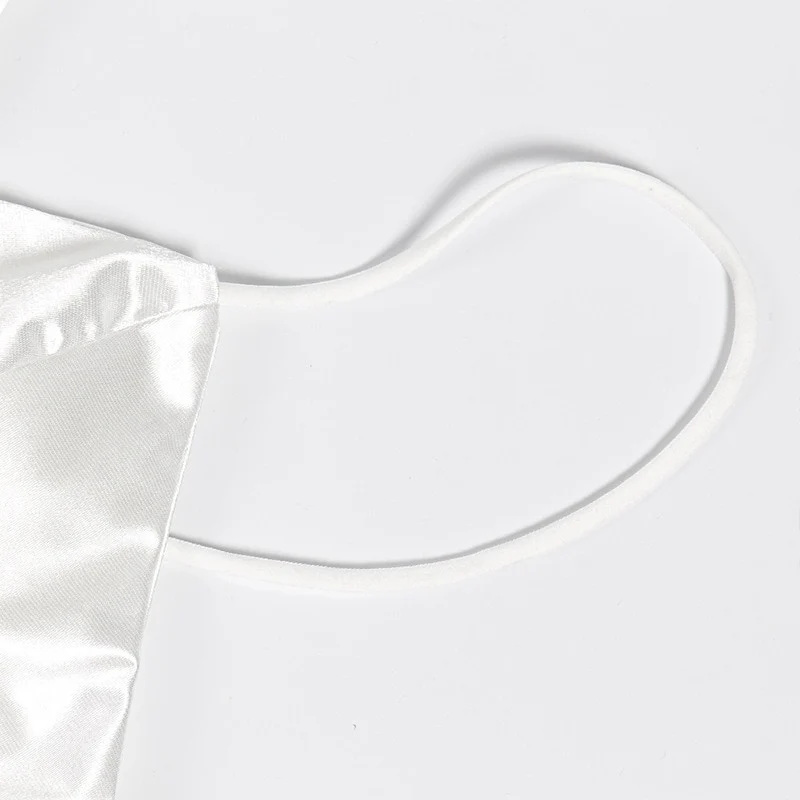 Sexy Satin Crop Tops Women Wireless Bralette Crochet Top Female Spaghetti Strap T-shirt Cropped With Chest Padded Camisole - Image 6