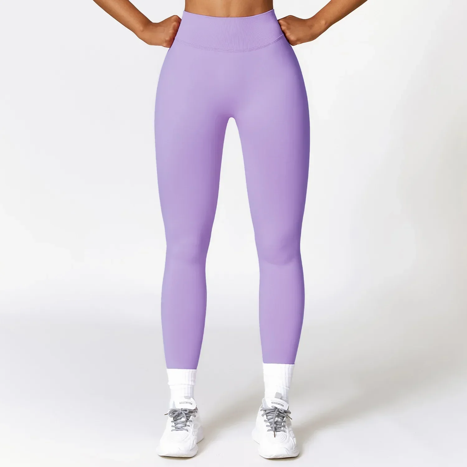 Sexy Seamless Scrunch Legging Pants Raises Butt Sporty Women Gym Fitness Leggings High Waist Leisure Sport Tights Push Up Black - Image 4