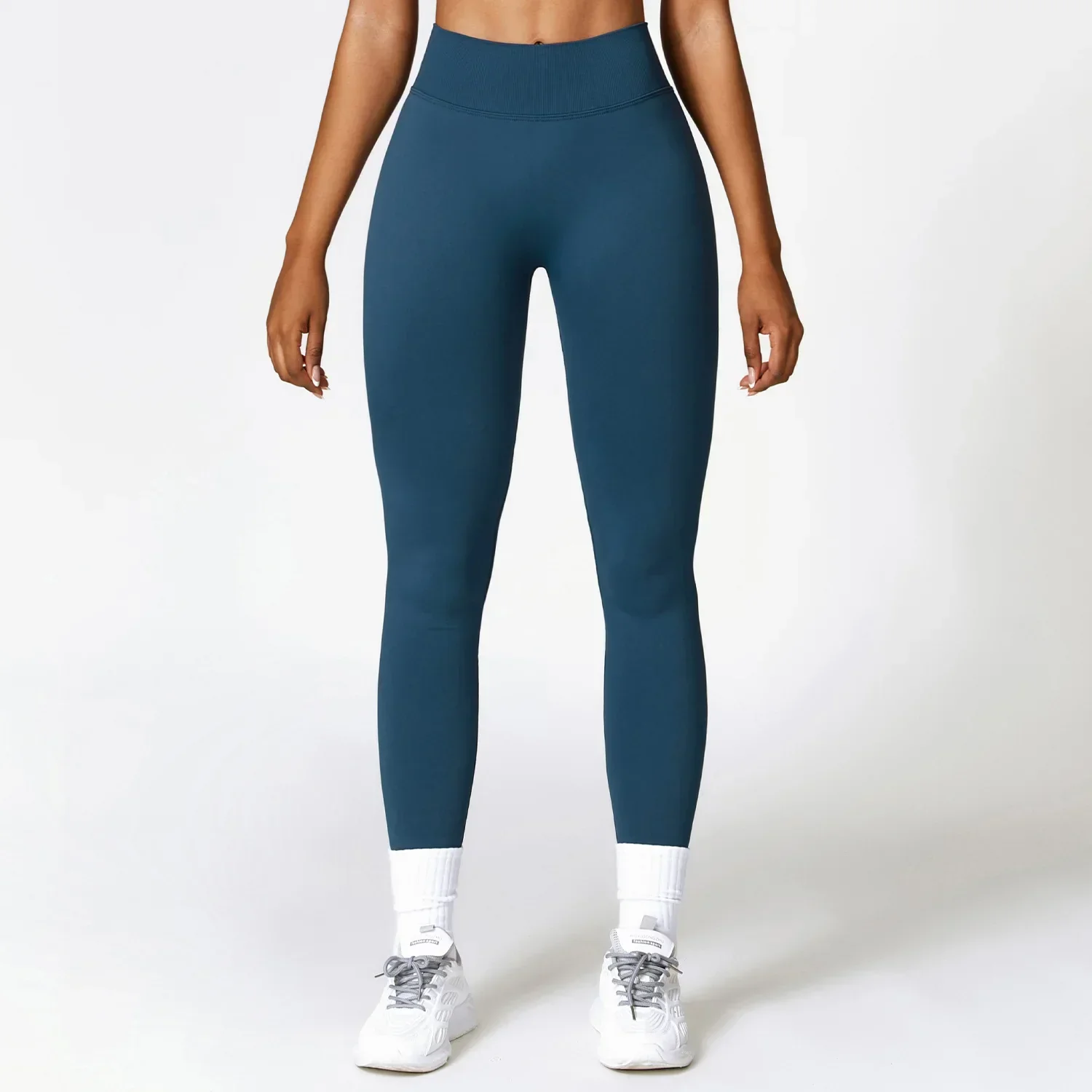Sexy Seamless Scrunch Legging Pants Raises Butt Sporty Women Gym Fitness Leggings High Waist Leisure Sport Tights Push Up Black - Image 8