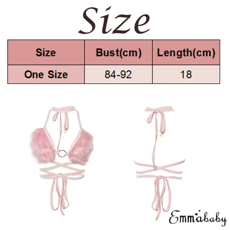 Sexy Women Fleece Vest Crop Top Cotton Crop Top Sleeveless Backless Blouse Tank Tops T-Shirt - Image 2