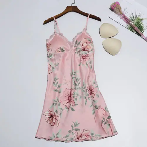 Sexy Women Lace Floral Nightdress  Sleepwear Dress Robe NightGown Female V-Neck Mini Sleepshirts S-XL - Image 18