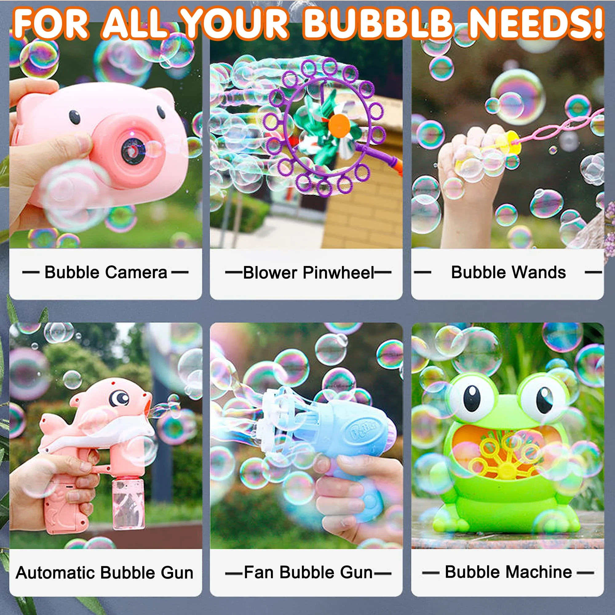 SHCKE Concentrated Bubble Machine Solution, 1 L/ 33.8 OZ Bubble Solution Refill for All Bubble Toys, Bubble Gun and Bubble Machine,Safe and Fun, Easy to Use, Leak-Proof and Portable - Image 6