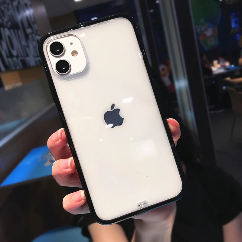 Shockproof Bumper Transparent Soft Silicone Phone Cases For iPhone XR XS Max 7 8 6S Plus X Clear Cover For iPhone 11 12 Pro 13 - Image 5