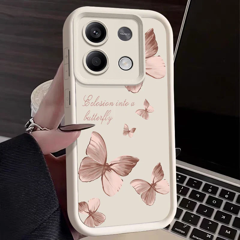 Shockproof Golden Butterfly Case For Xiaomi Redmi Note 13 12 Pro 5G 11 10 14 4G Poco F6 X6 X5 Pro 11T 13T 14T Pro Funda Luxury - Image 8