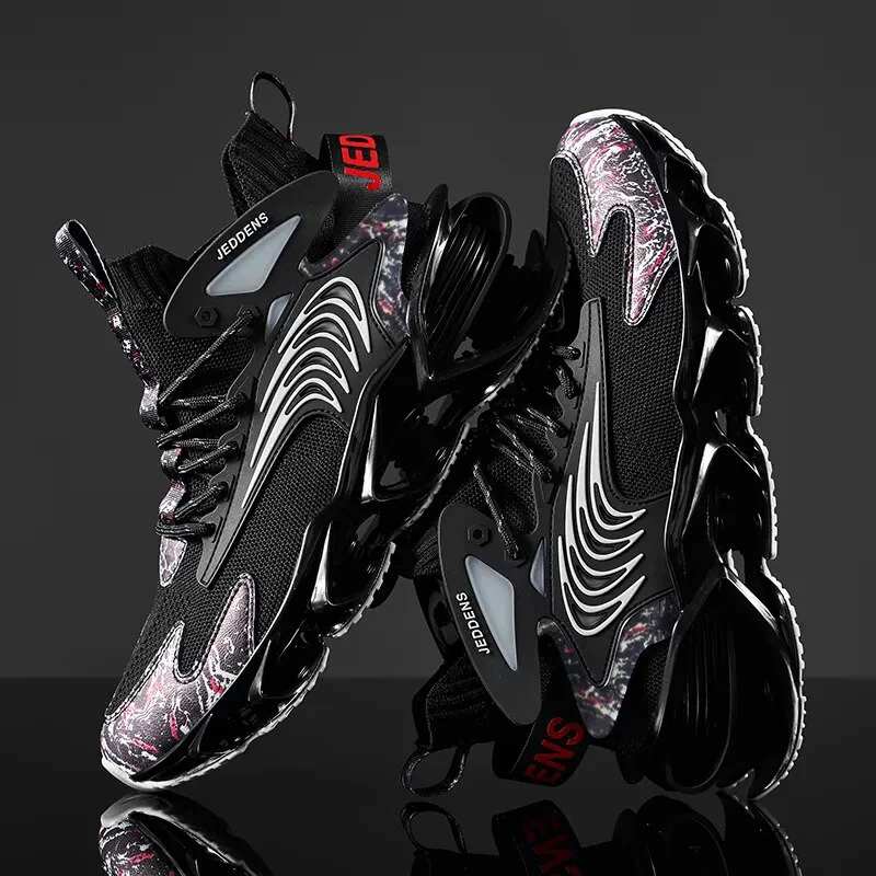 Sneakers Men's 2023 Spring and Autumn New Korean Version of Mesh Cloth Breathable Comfortable Leisure Shoes Running Shoes - Image 10
