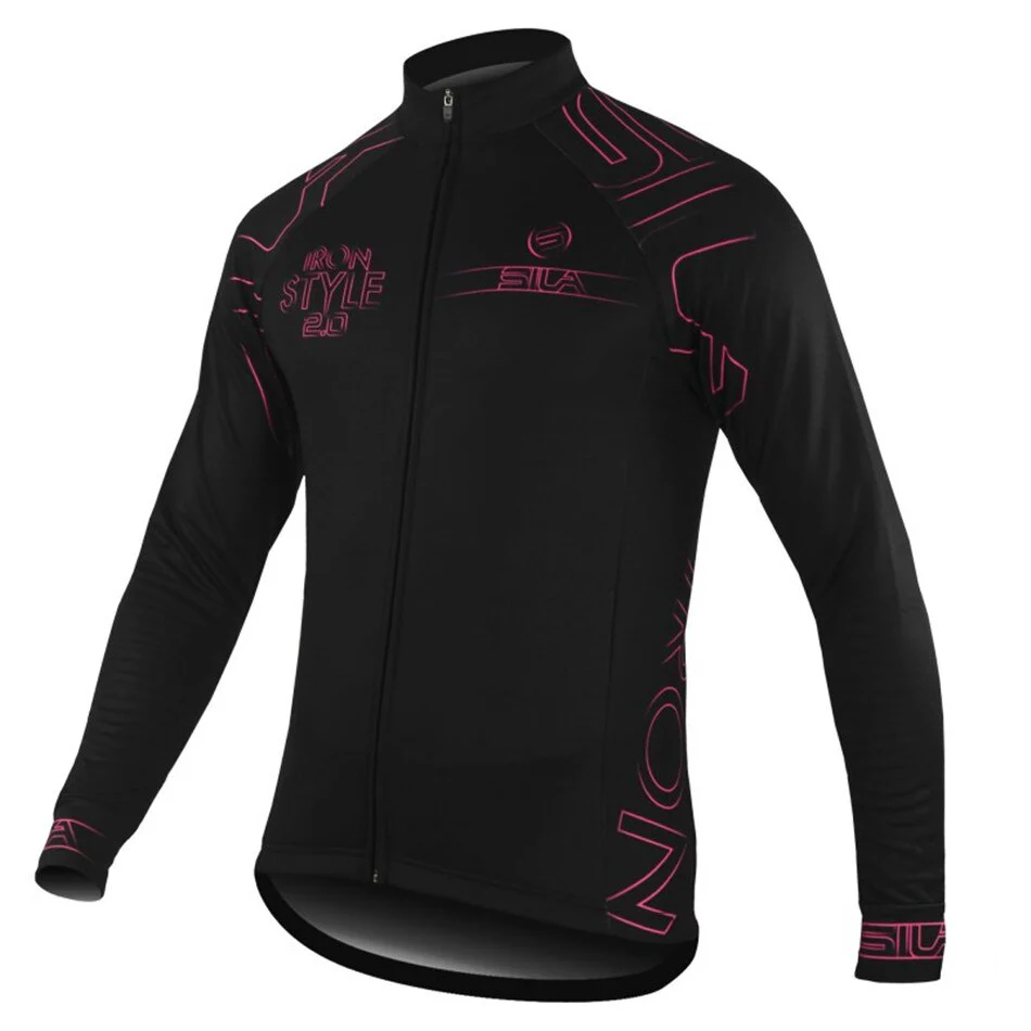 Sila Usa Men's Bike Outdoor Sports Jacket Cashmere Warm Jersey Long Sleeve Winter Jacket Mountain Biking Long Cycling Jersey - Image 6