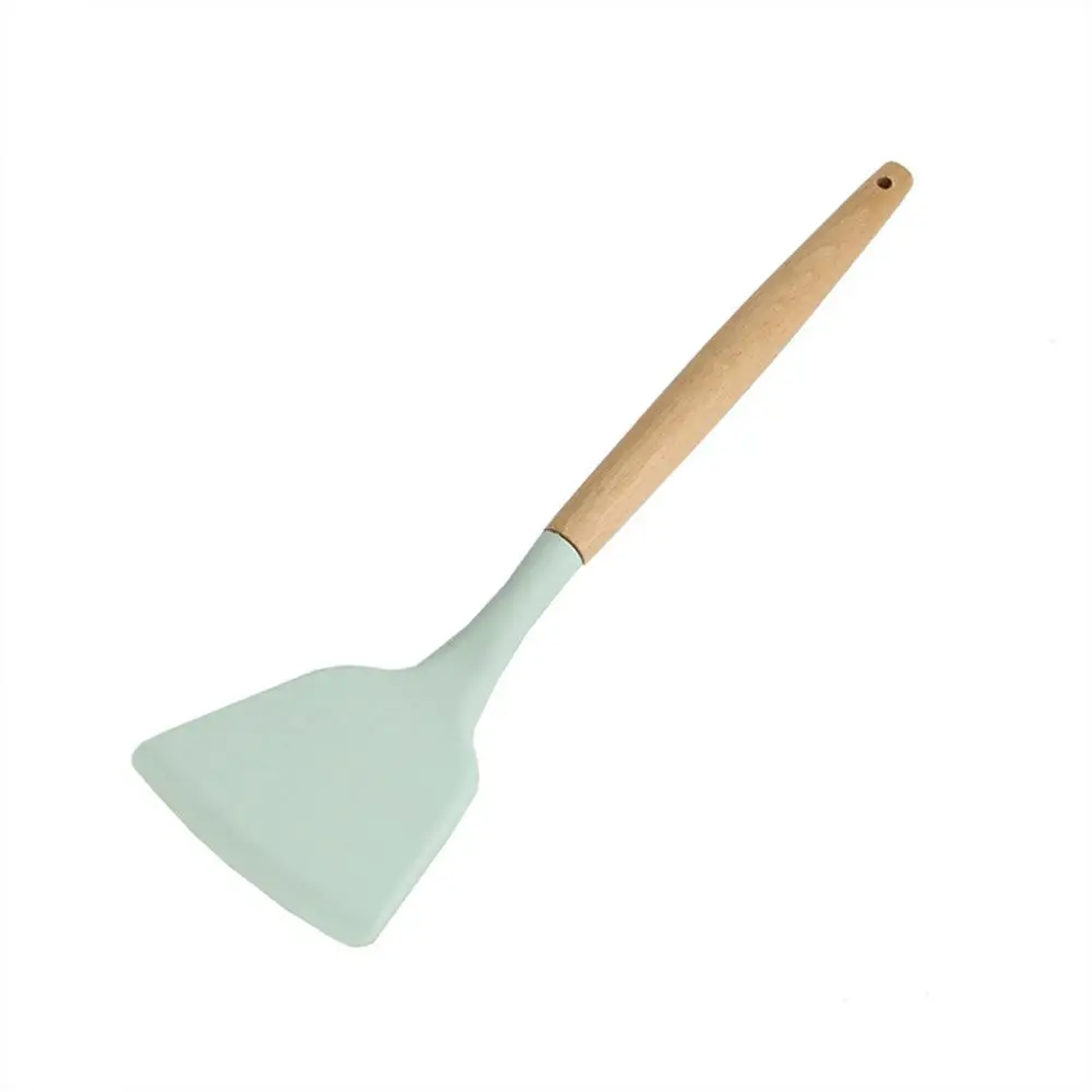 Silicone Kitchen Utensils Set Non-Stick Cookware For Kitchen Wooden Handle Spatula Egg Beaters Kitchenware Kitchen Accessories - Image 13