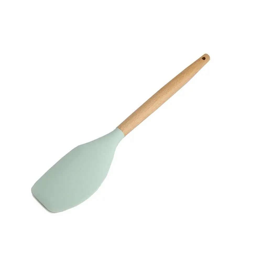 Silicone Kitchen Utensils Set Non-Stick Cookware For Kitchen Wooden Handle Spatula Egg Beaters Kitchenware Kitchen Accessories - Image 18
