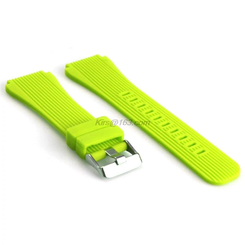 Silicone Wrist Band Strap for Samsung Galaxy Watch 46mm SM-R800 Smart watch Samsung Gear S3 Frontier Silicone Bracelet Replaceme - Image 2