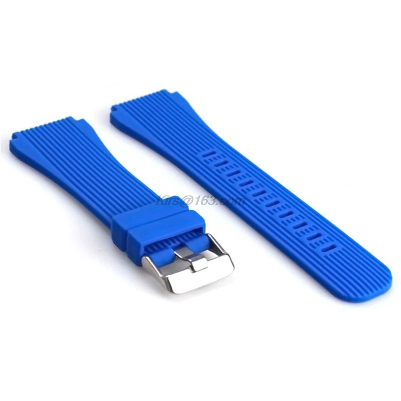 Silicone Wrist Band Strap for Samsung Galaxy Watch 46mm SM-R800 Smart watch Samsung Gear S3 Frontier Silicone Bracelet Replaceme - Image 4
