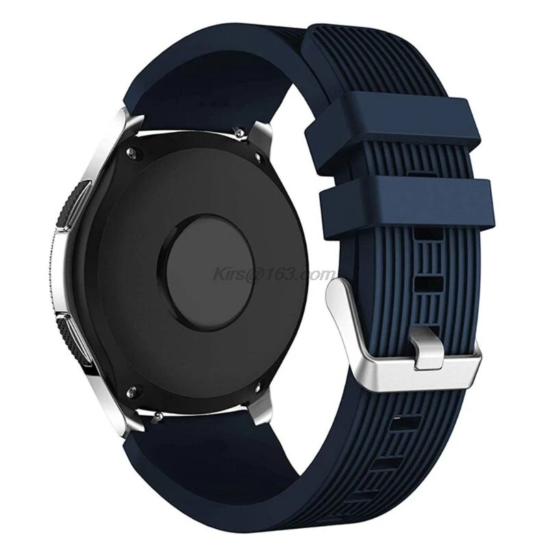 Silicone Wrist Band Strap for Samsung Galaxy Watch 46mm SM-R800 Smart watch Samsung Gear S3 Frontier Silicone Bracelet Replaceme - Image 9
