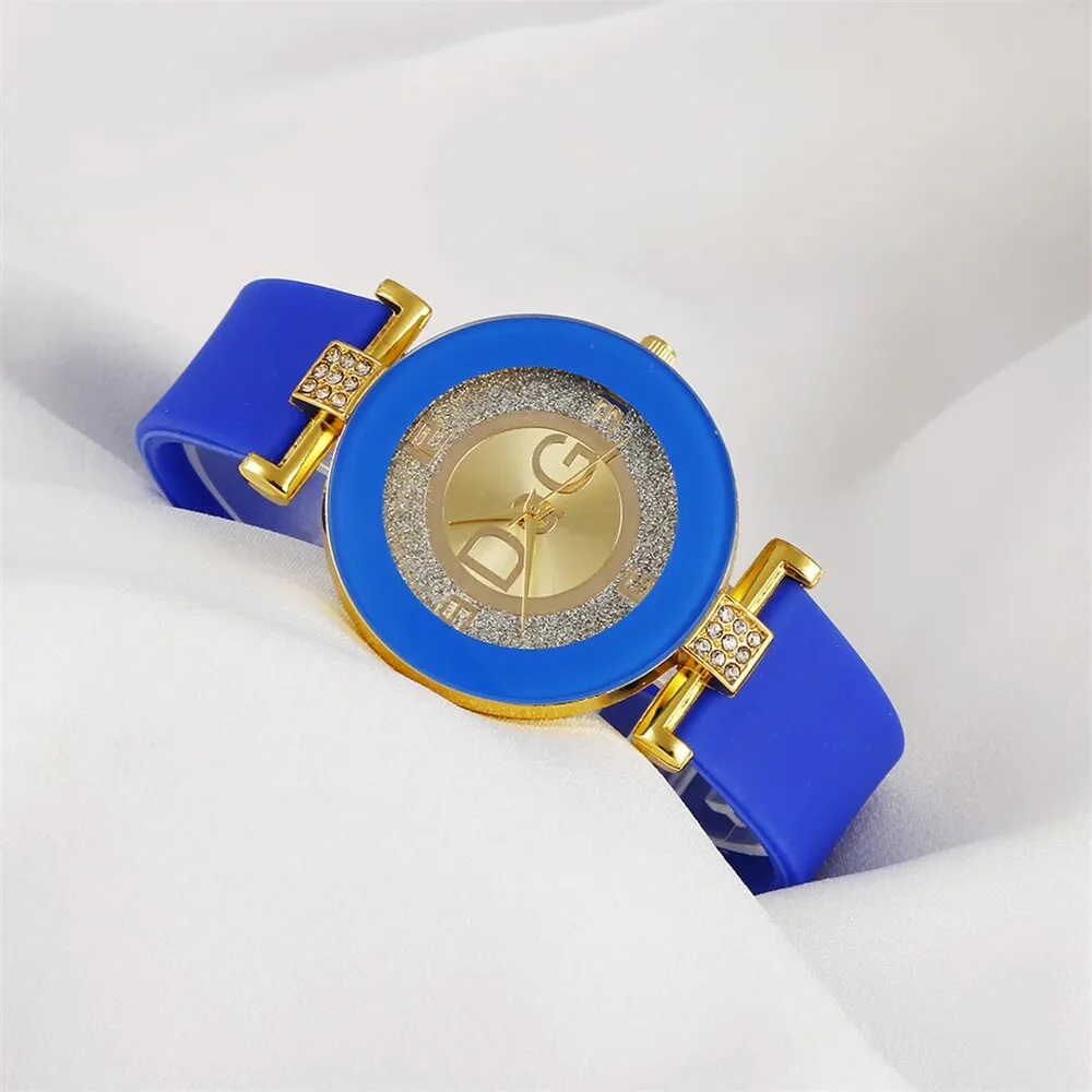 Simple Black White Quartz Watches Women Minimalist Design Silicone Strap Wristwatch Big Dial Women's Fashion Creative Watch 2022 - Image 3