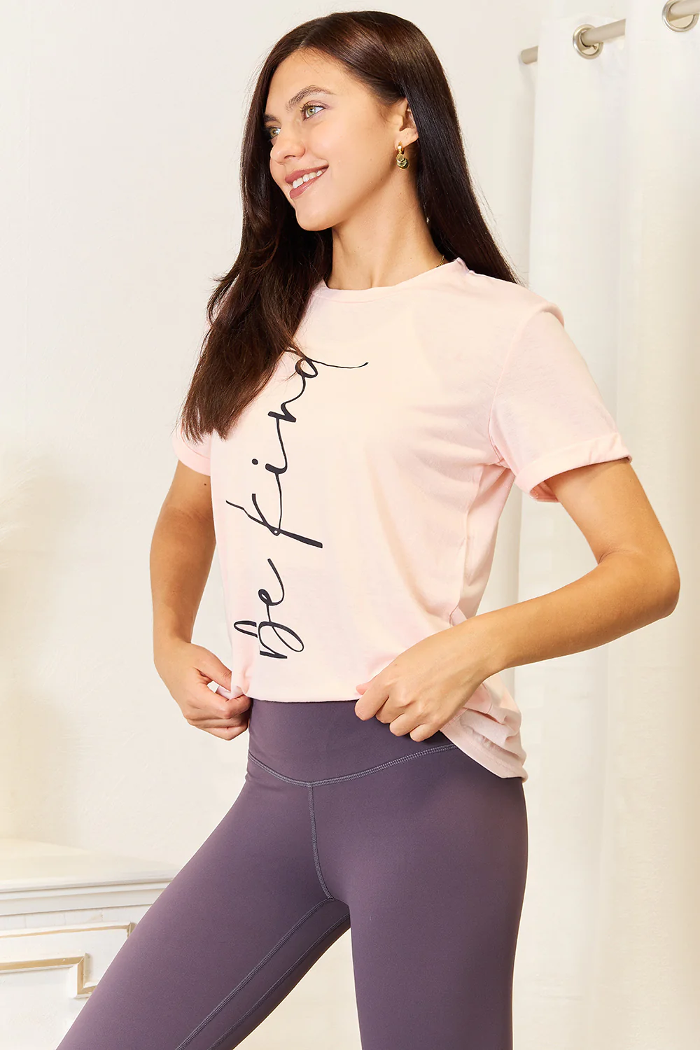 Simply Love BE KIND Graphic Round Neck T-Shirt - Image 5