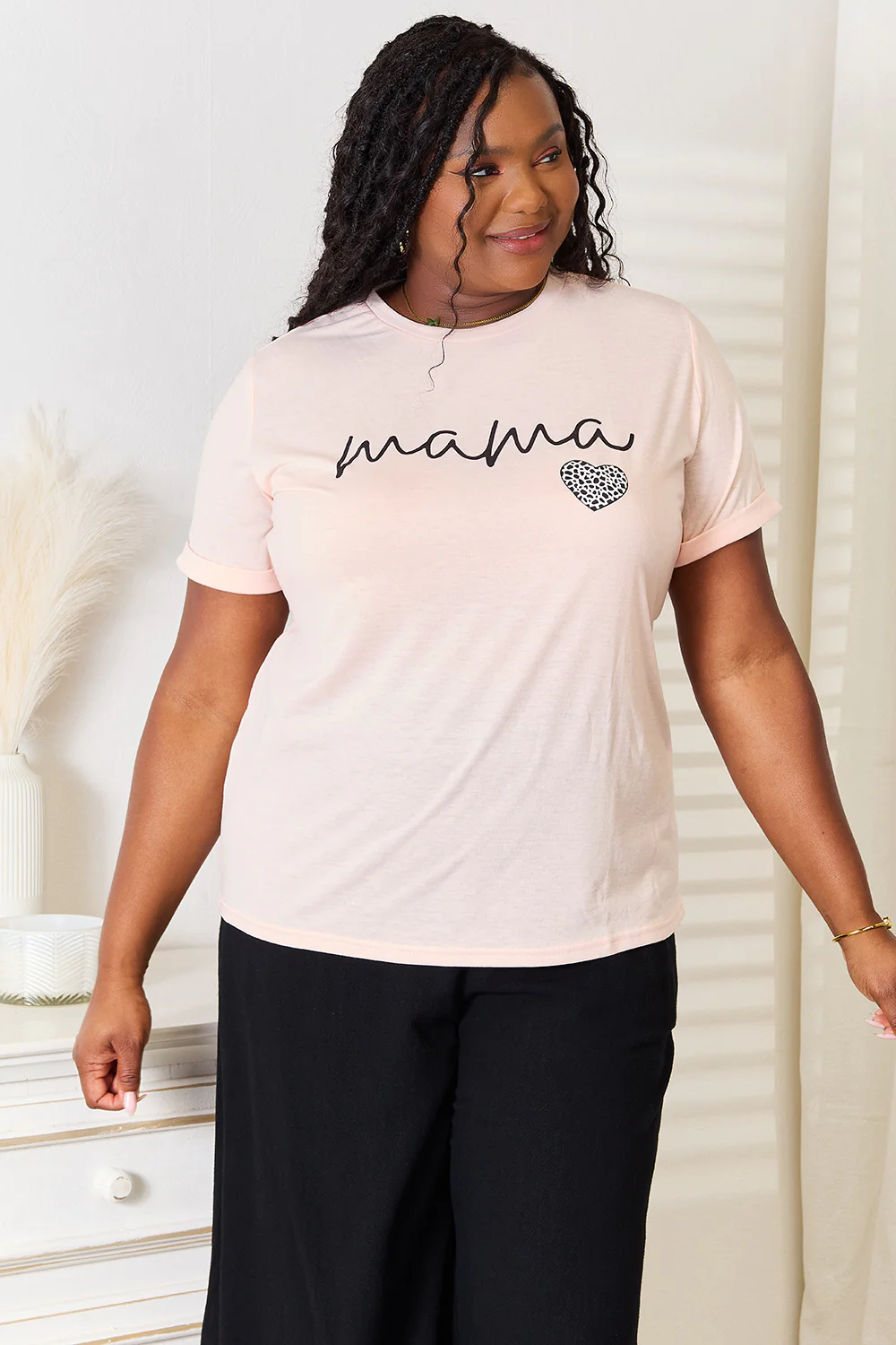 Simply Love MAMA Heart Graphic T-Shirt - Image 5