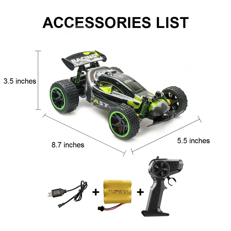 Sinovan RC Car 20km/h High Speed Car Radio Controled Machine 1:18 Remote Control Car Toys For Children Kids Gifts RC Drift - Image 12