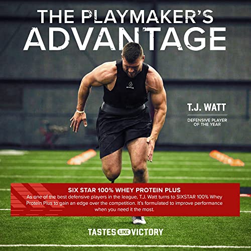 Six Star Whey Protein Powder Whey Protein Plus, Whey Protein Isolate & Peptides, Lean Protein Powder for Muscle Gain, Muscle Builder for Men & Women,Triple Chocolate, 1.8 lbs (Package Varies) - Image 5