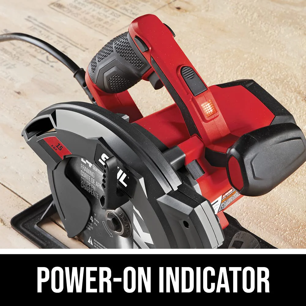 SKIL 15 Amp 7-1/4 Inch Circular Saw with Single Beam Laser Guide - 5280-01 - Image 4