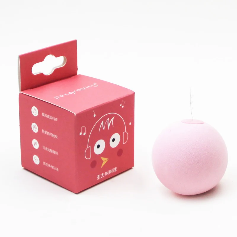 Smart Cat Toys Interactive Ball Plush Electric Catnip Training Toy Kitten Touch Sounding Pet Product Squeak Toy Ball Cat Supplie - Image 7