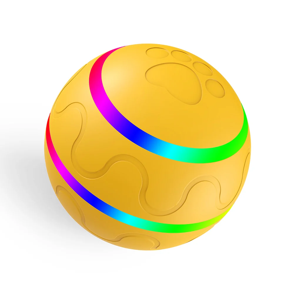 Smart interactive Pet Toy for Dog Cat Ball USB Rechargeable Funny Electric Automatic Rotating Jumping Playing Funny Rolling Ball - Image 3