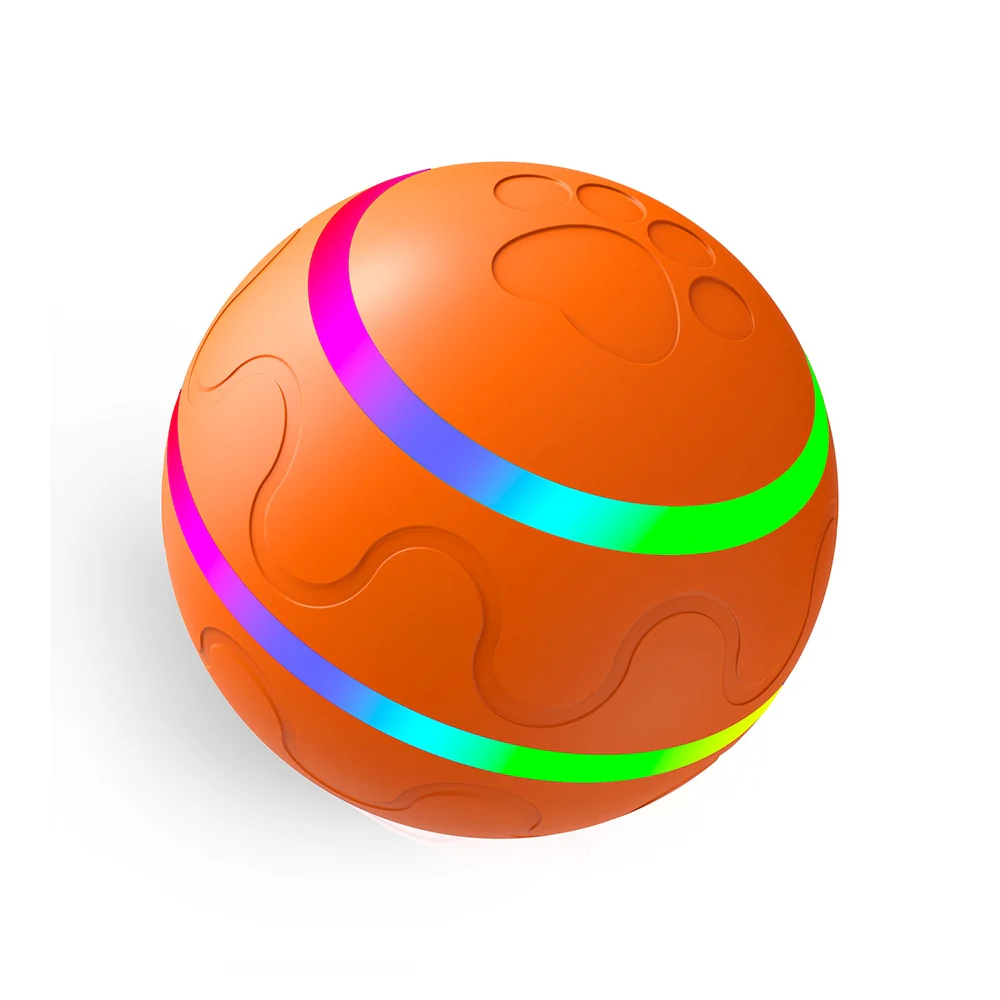 Smart interactive Pet Toy for Dog Cat Ball USB Rechargeable Funny Electric Automatic Rotating Jumping Playing Funny Rolling Ball - Image 4